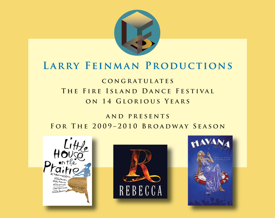 Larry Feinman Productions: Program Ad